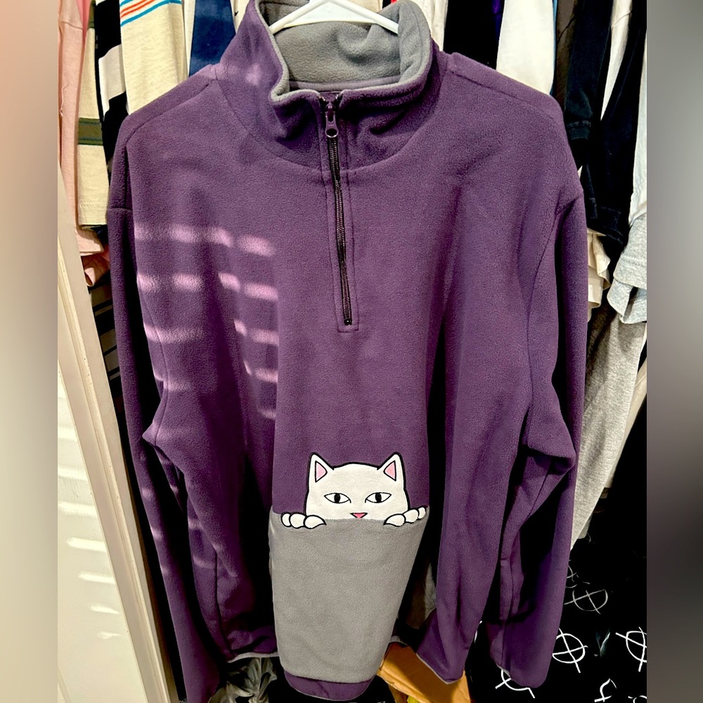 Rip N Dip 3/4 zip up fleece
